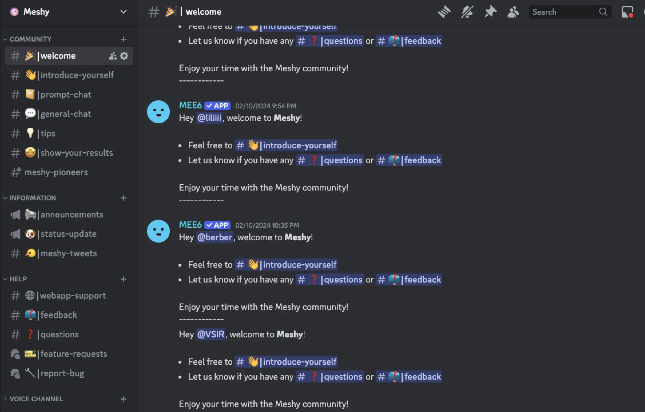 Discord screenshot