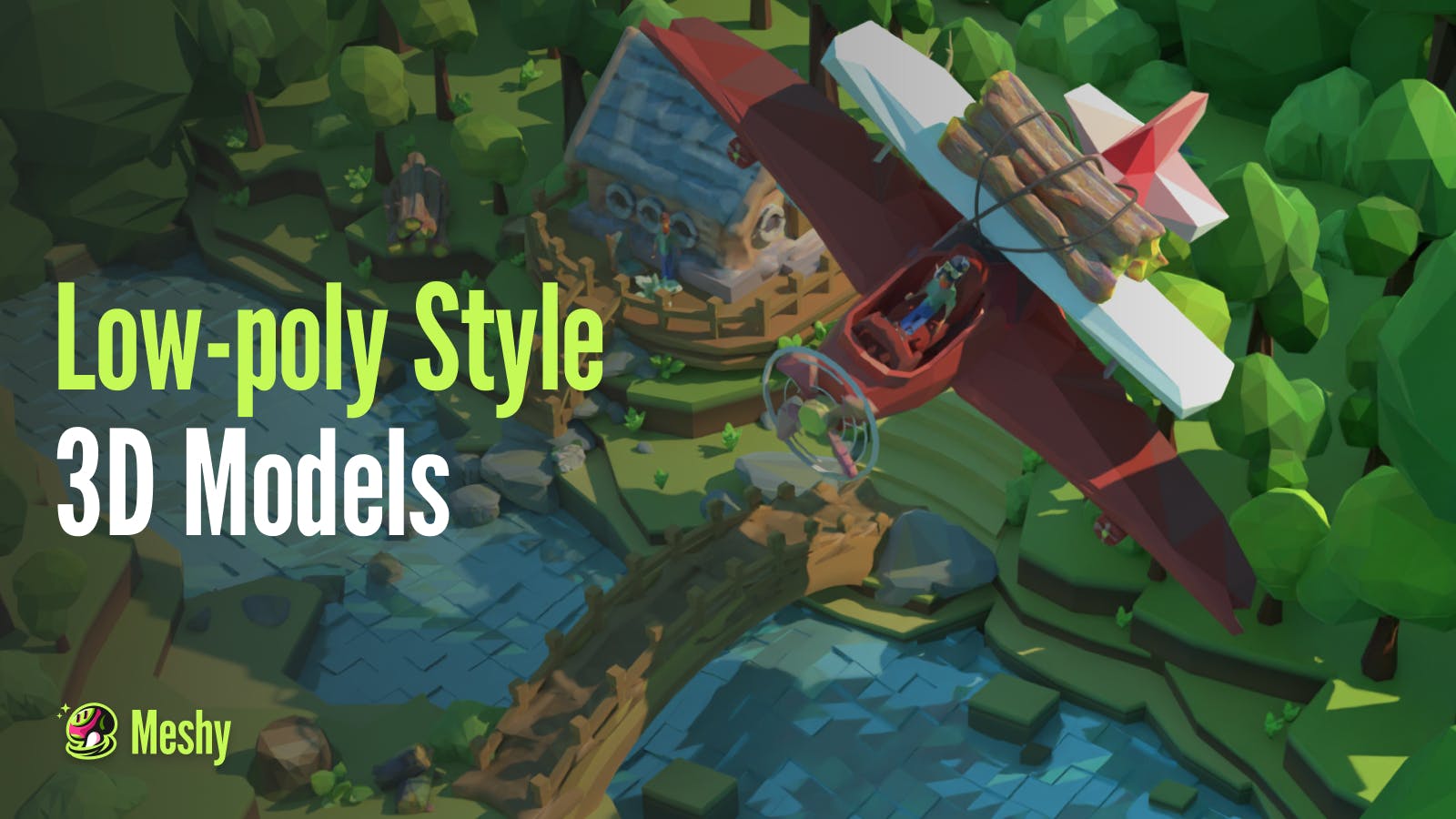 Create a Low-poly World with Meshy and Blender: Master 3D Animation and Modeling
