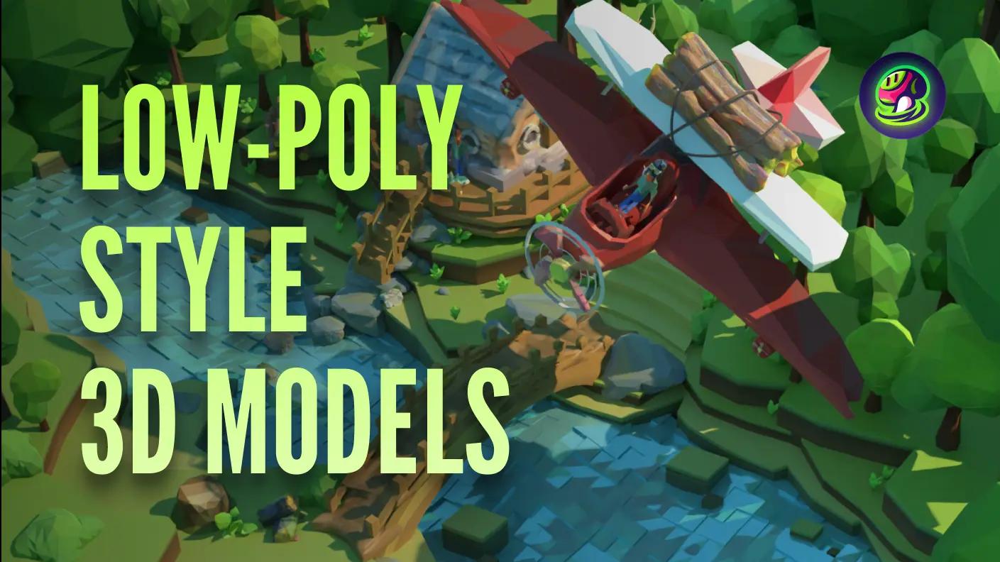 Create a Low-poly World with Meshy and Blender: Master 3D Animation and Modeling