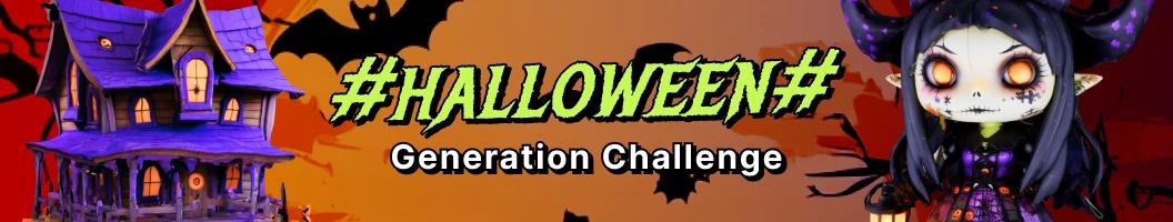 Halloween generation challenge banner