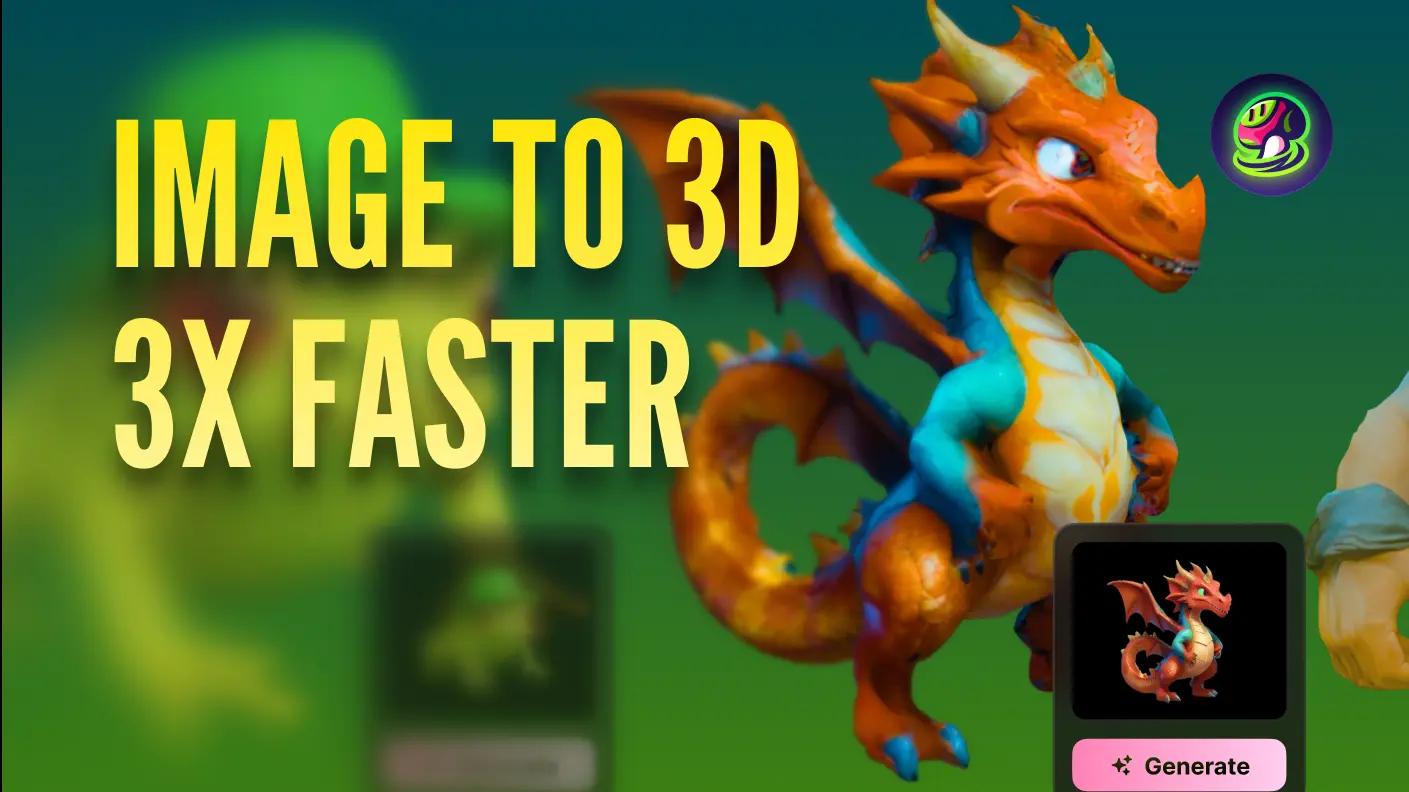 Speed Up Your Creativity: Generate 3D Model from Photos in 2 Minutes