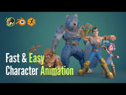 Fast & Easy Way to Create Animated Characters | Meshy + Blender + Mixamo