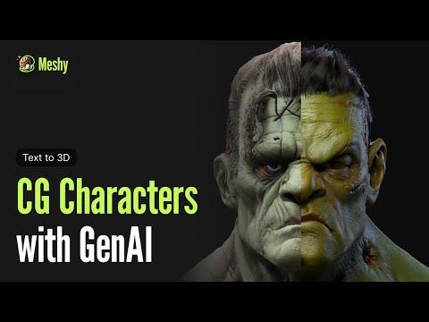 Mastering Lifelike CG Characters: Using Generative AI in Your 3D Workflow