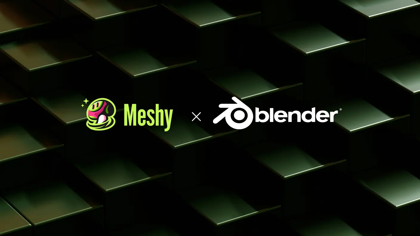 Meshy x Blender: Integrasi AI Tanpa Hambatan untuk Meningkatkan Efisiensi Pembuatan 3D