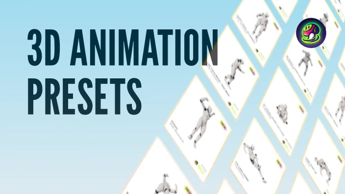 500+ Preset Sekarang Tersedia di Meshy! Pembaruan Animasi Besar!