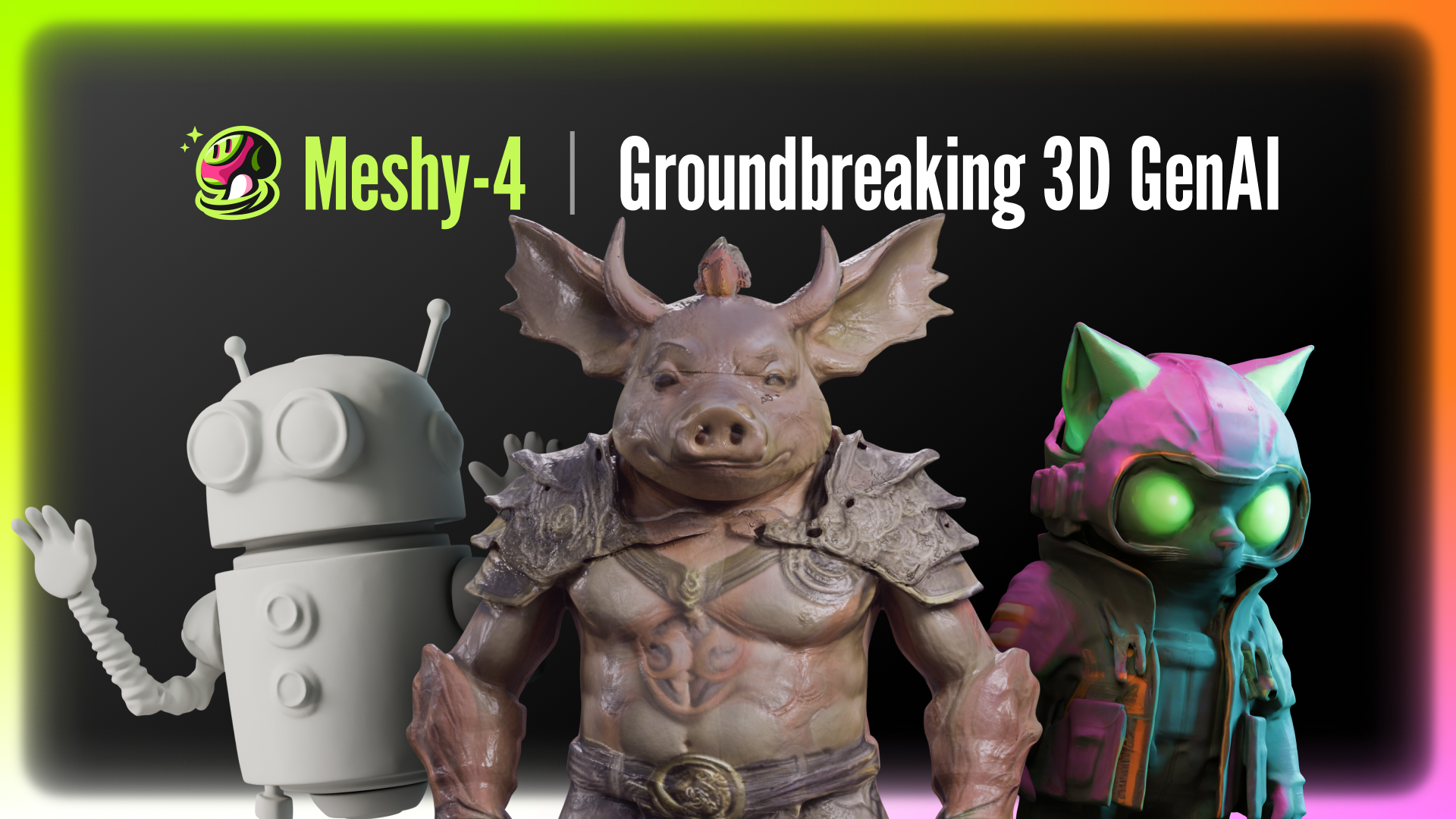 Meshy-4: Rompere i Confini