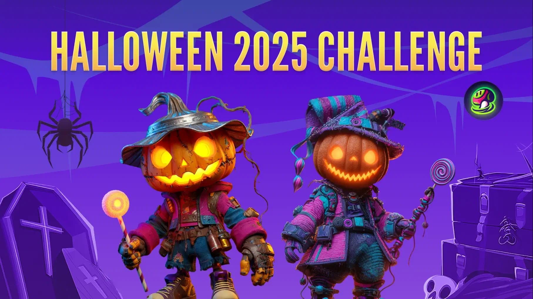 Meshy Halloween2025 Tantangan Kreatif: Statistik Pemecahan Rekor & Pencipta Pemenang Kami!