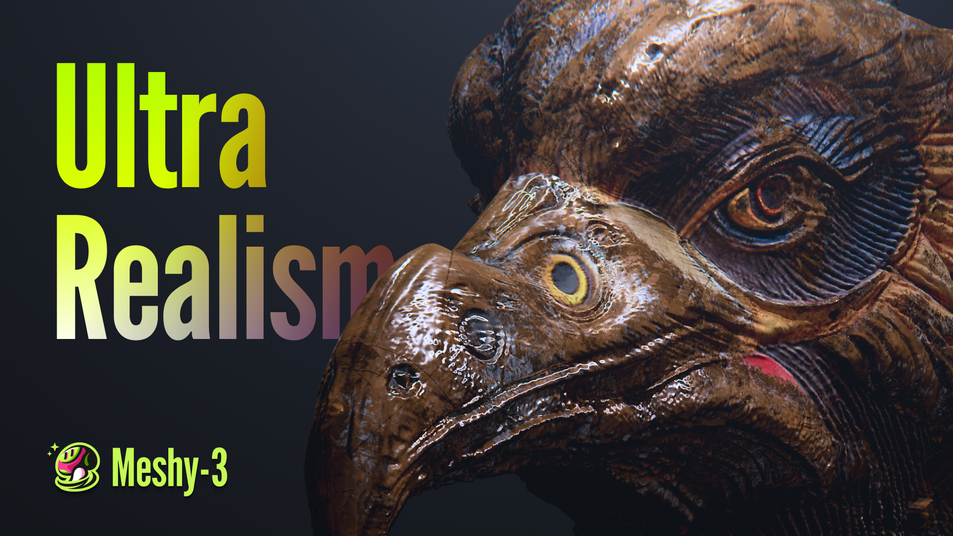 Meshy 3: Sculture, PBR e Immagine in 3D